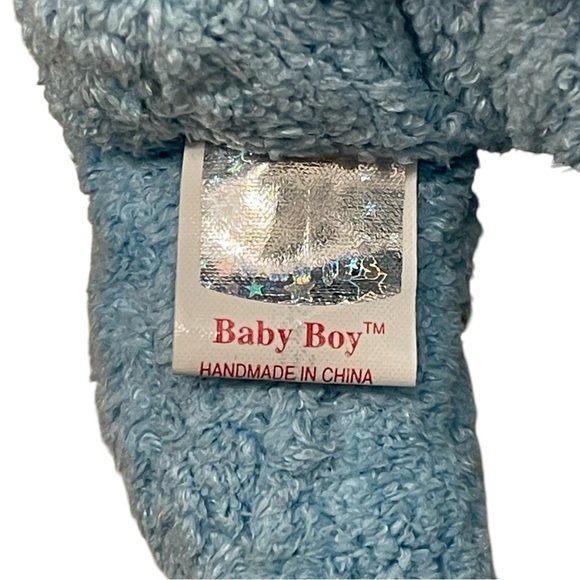Baby Boy The Newborn Bear 2002 10th HT 11th TT - Ty Beanie Babies - Picture 4 of 5